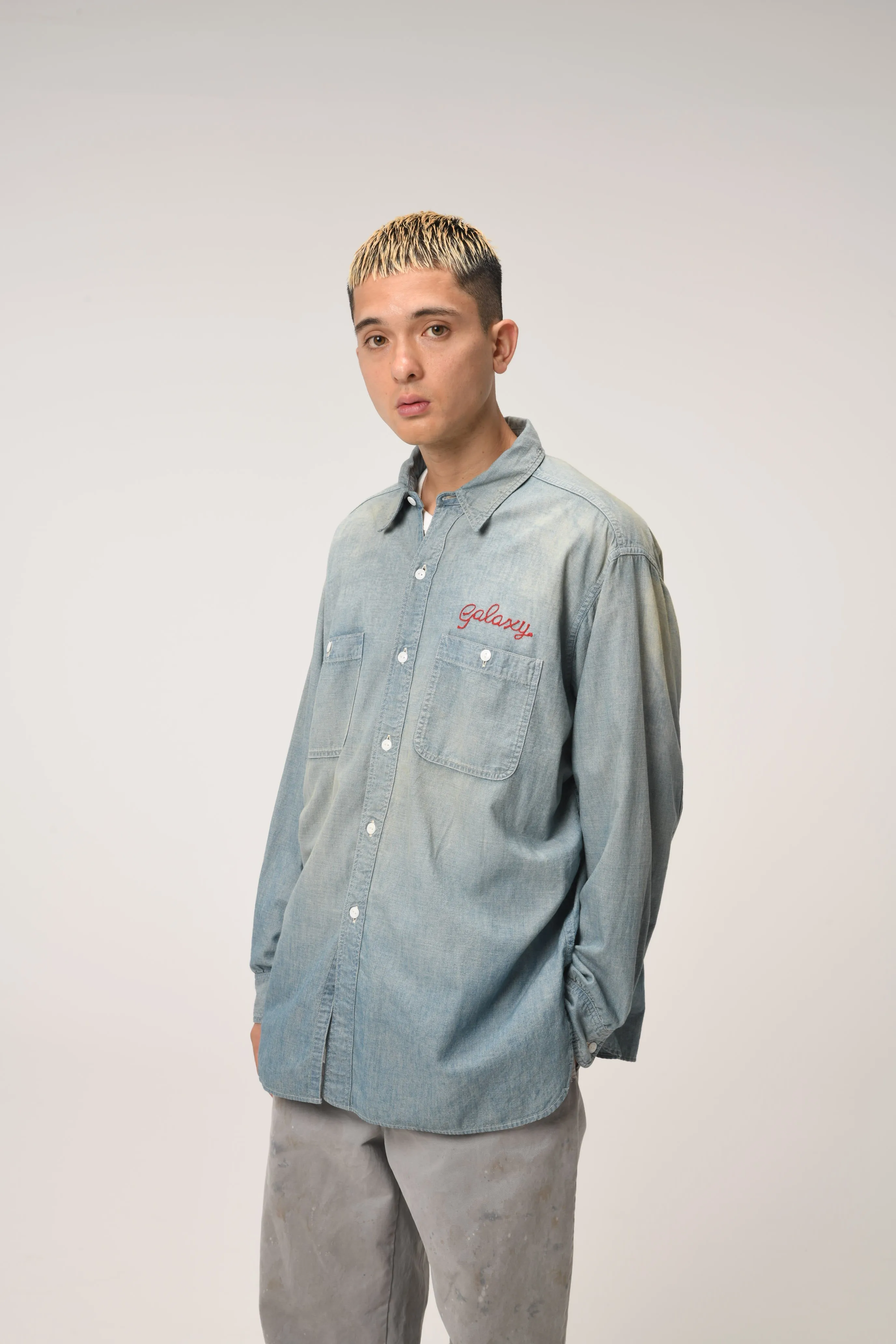 GALAXY SYRUP CHAMBRAY SHIRTS