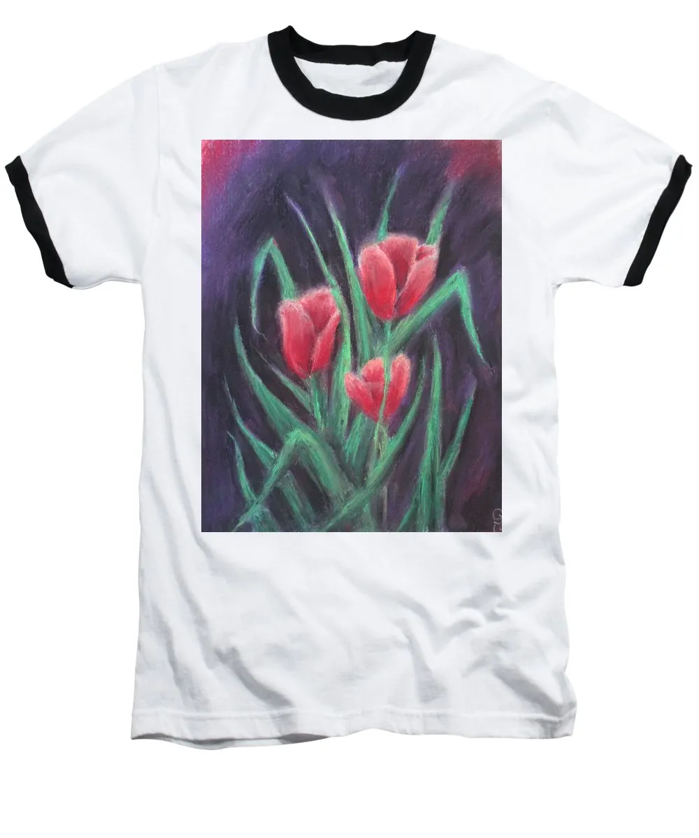 Gathering of Tulips ~ Baseball T-Shirt