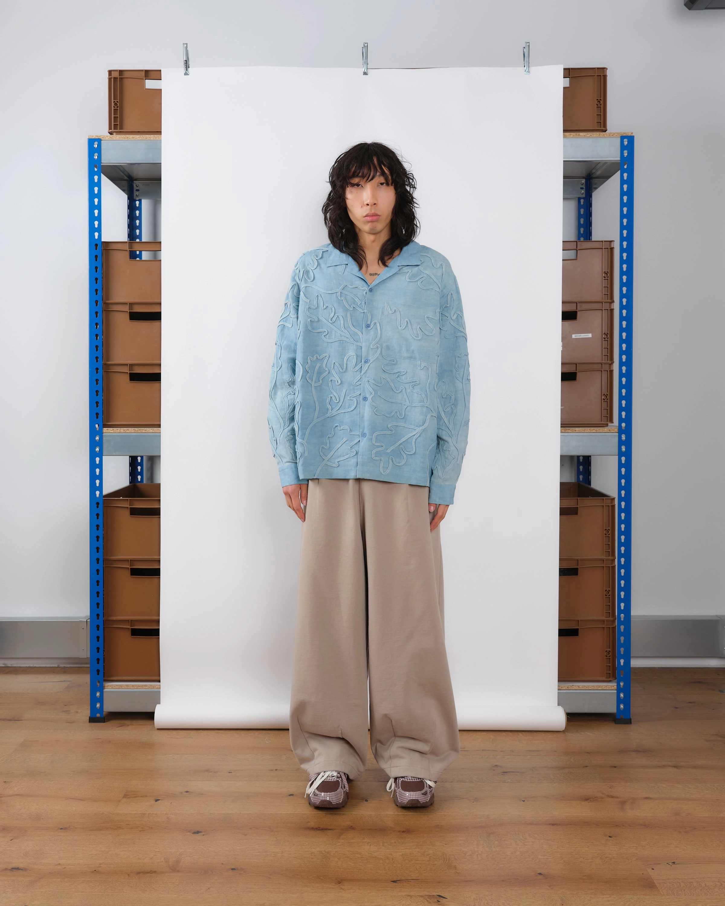 Geo Joggers - Soft Grey Motion Light