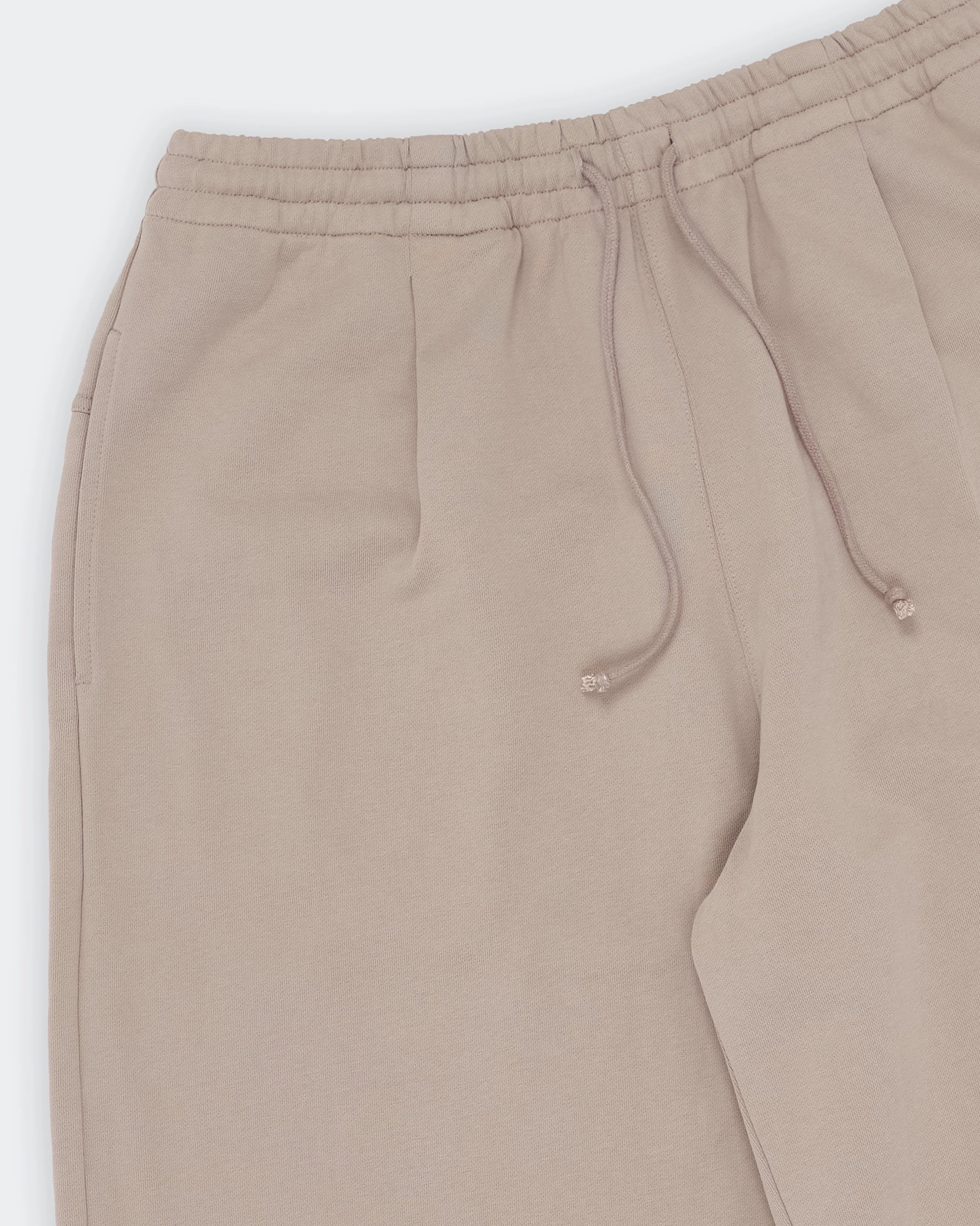 Geo Joggers - Soft Grey Sleek Draping