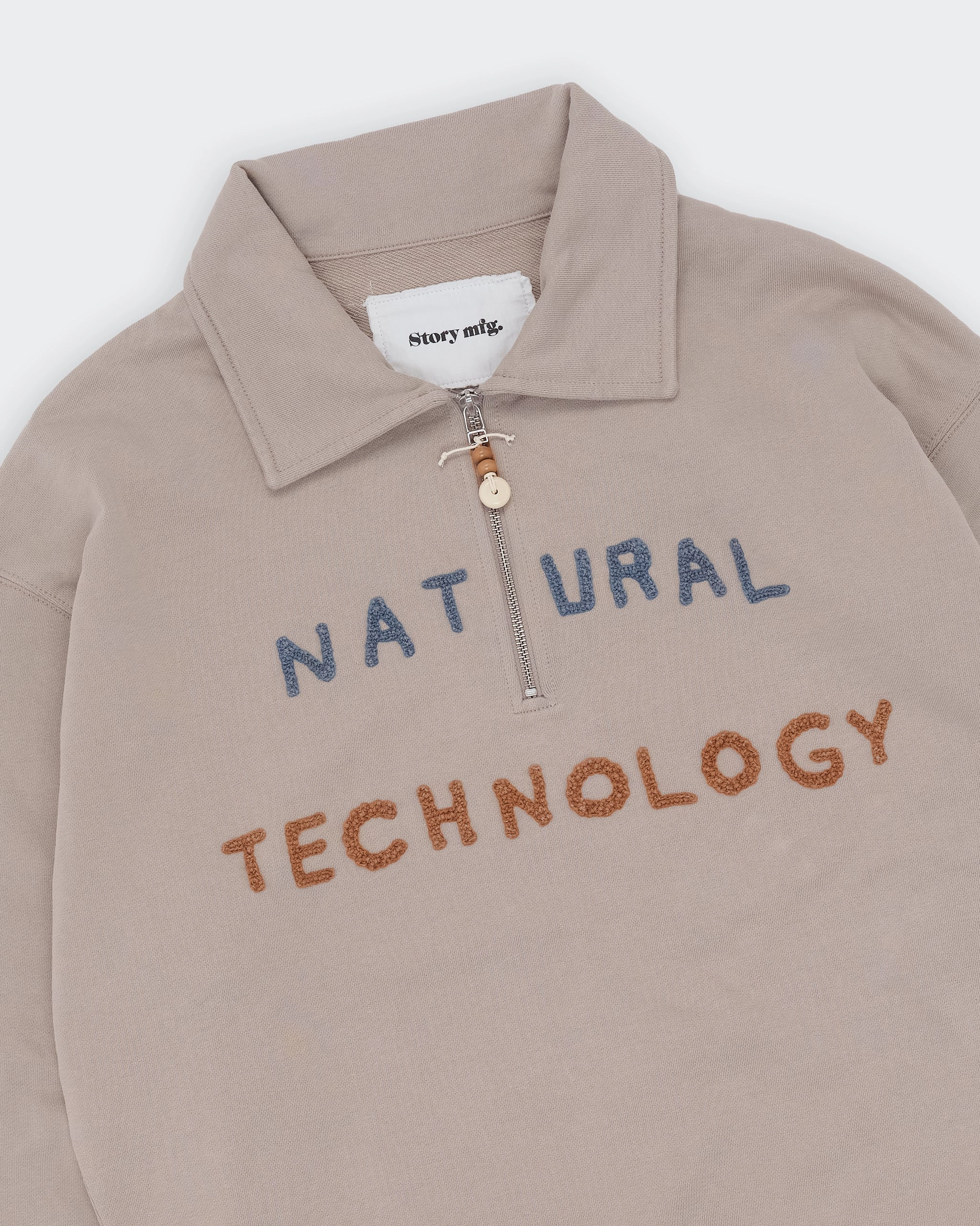 Geo Pullover - Soft Grey All Day Casual Core