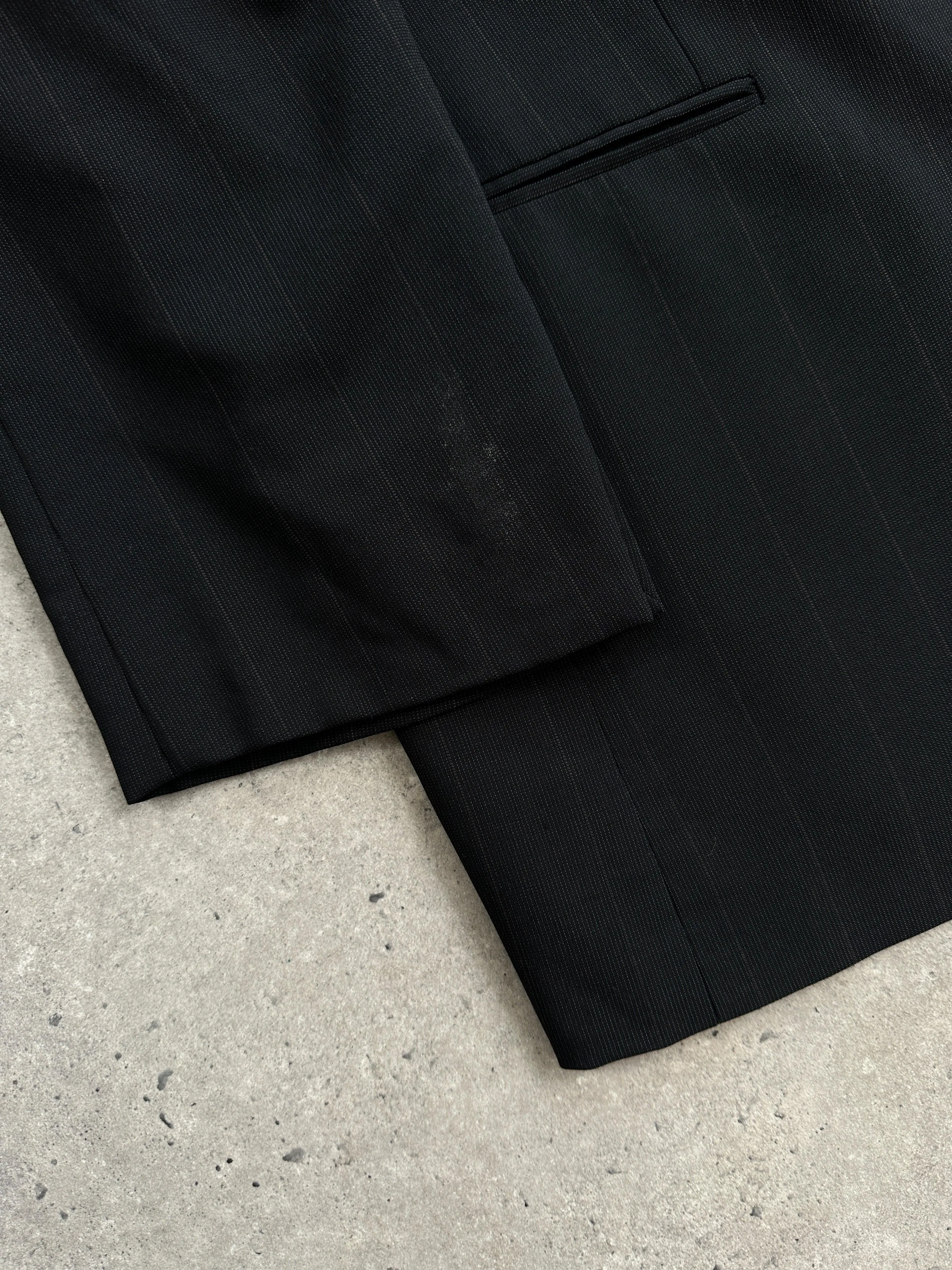 Giorgio Armani Pinstripe Wool Single Breasted Suit - 46R/W36