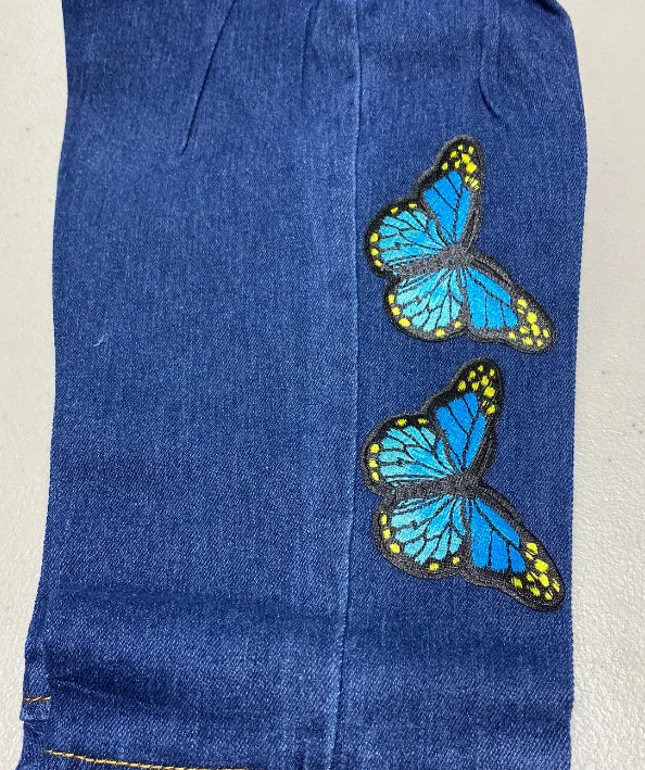 GIRLS denim flare jeans