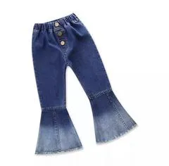 GIRLS denim flare jeans