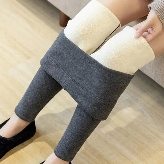 Girls Fleece Lined Leggings – Winter Warm Padded Pants