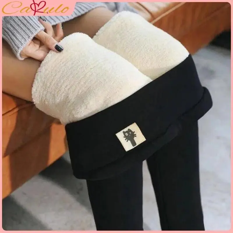 Girls Fleece Lined Leggings – Winter Warm Padded Pants