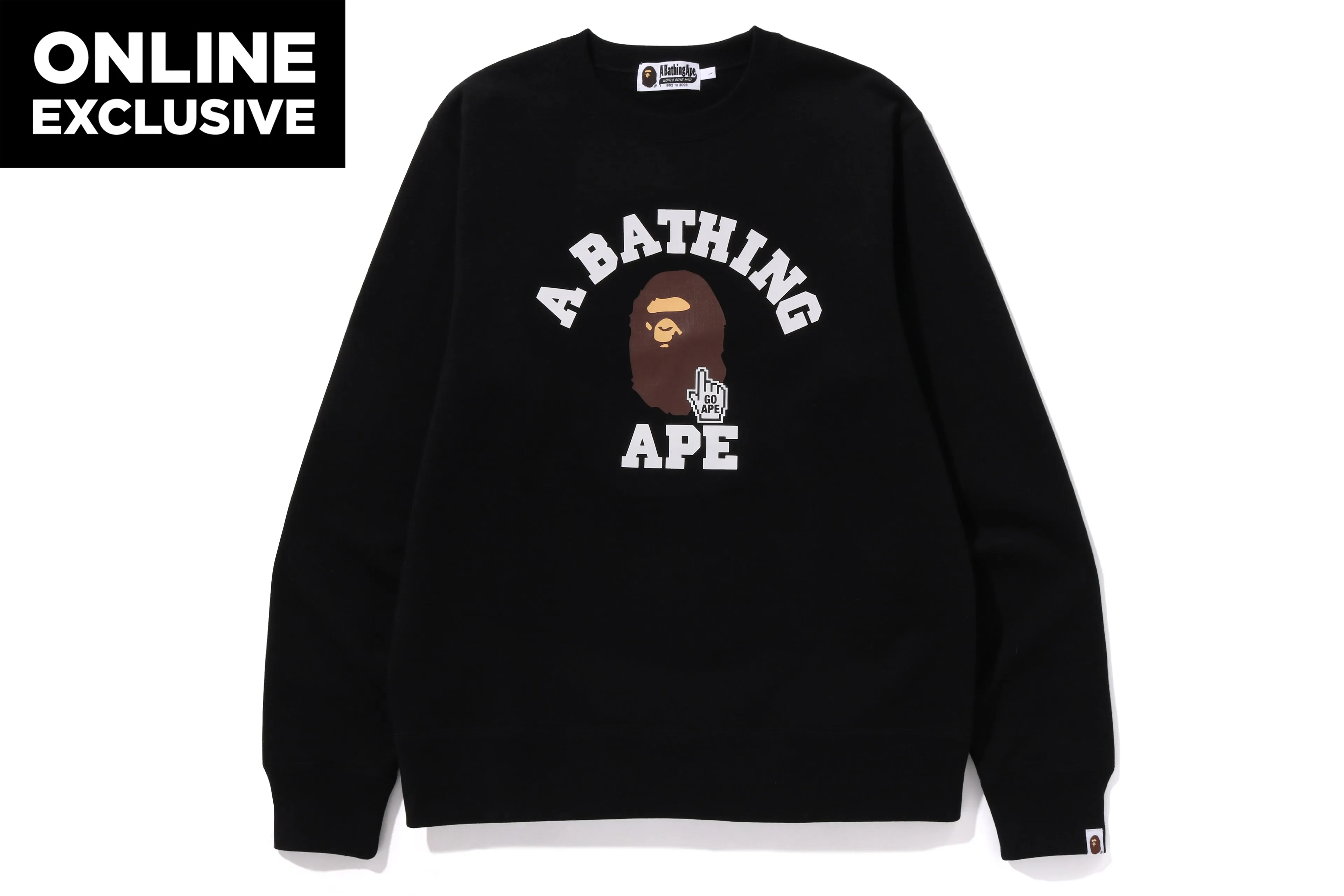 GO APE POINTER COLLEGE CREWNECK