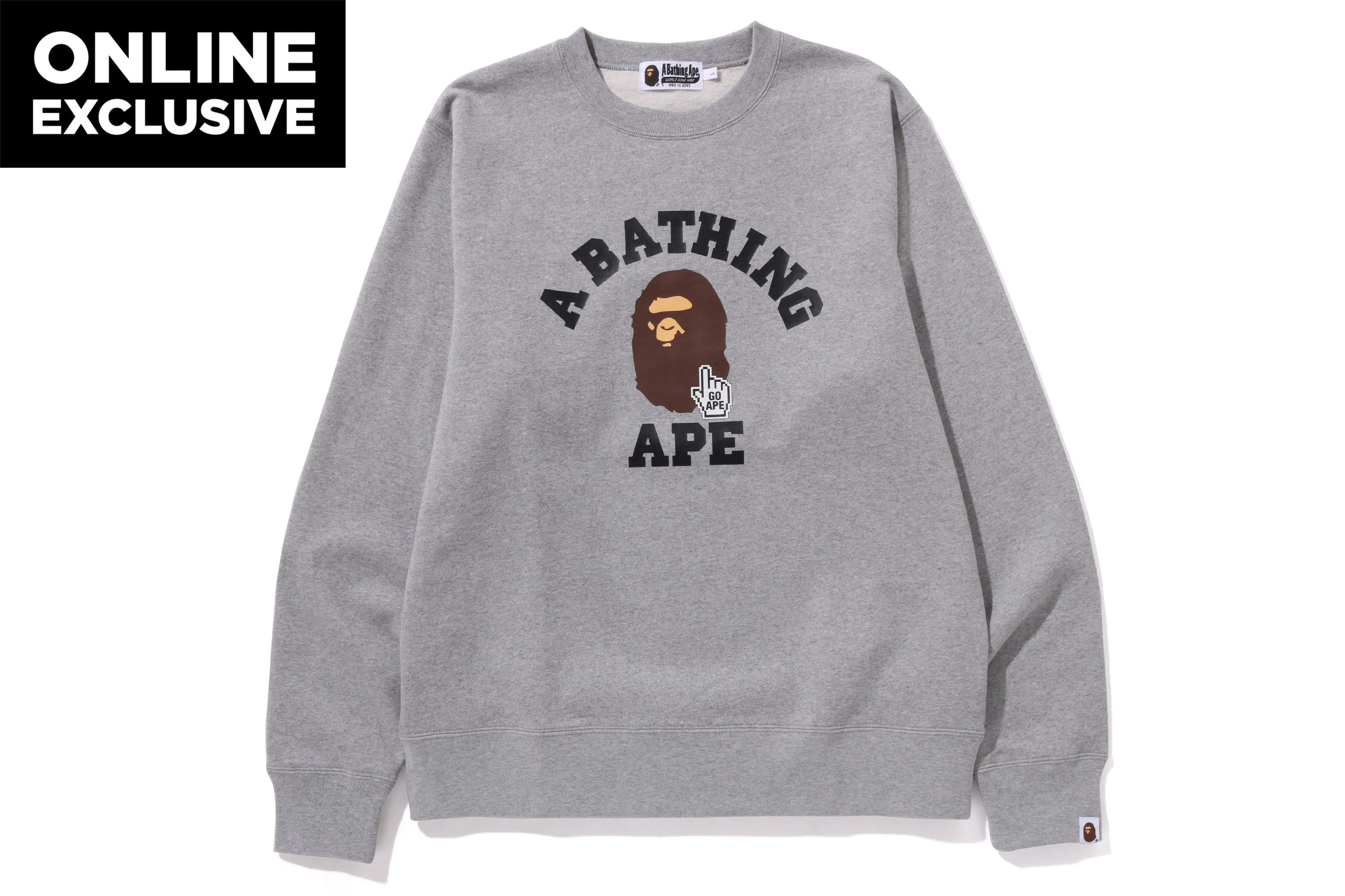 GO APE POINTER COLLEGE CREWNECK
