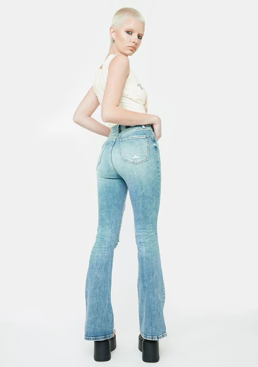 Go-Getter High Rise Flare Jeans