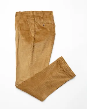 Golden Corduroy Trousers