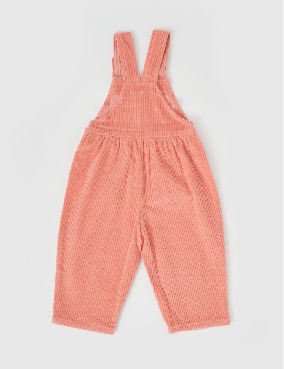 Goldie   Ace - Sammy Corduroy Overalls - Tulip