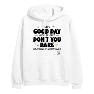 Good Day - White Pullover