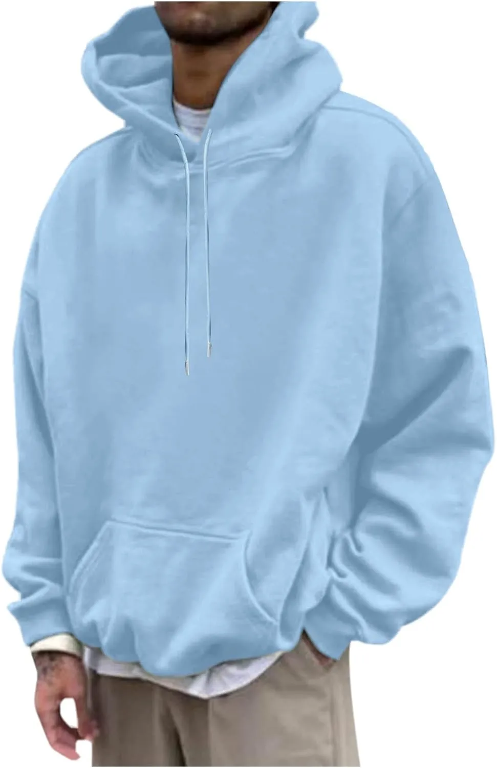 Good Things Take Time & Rose Shape Graphic Hoodie for Men Long Sleeve Y2K Hooded Pullover Tops Oversized Comfort Hoodies