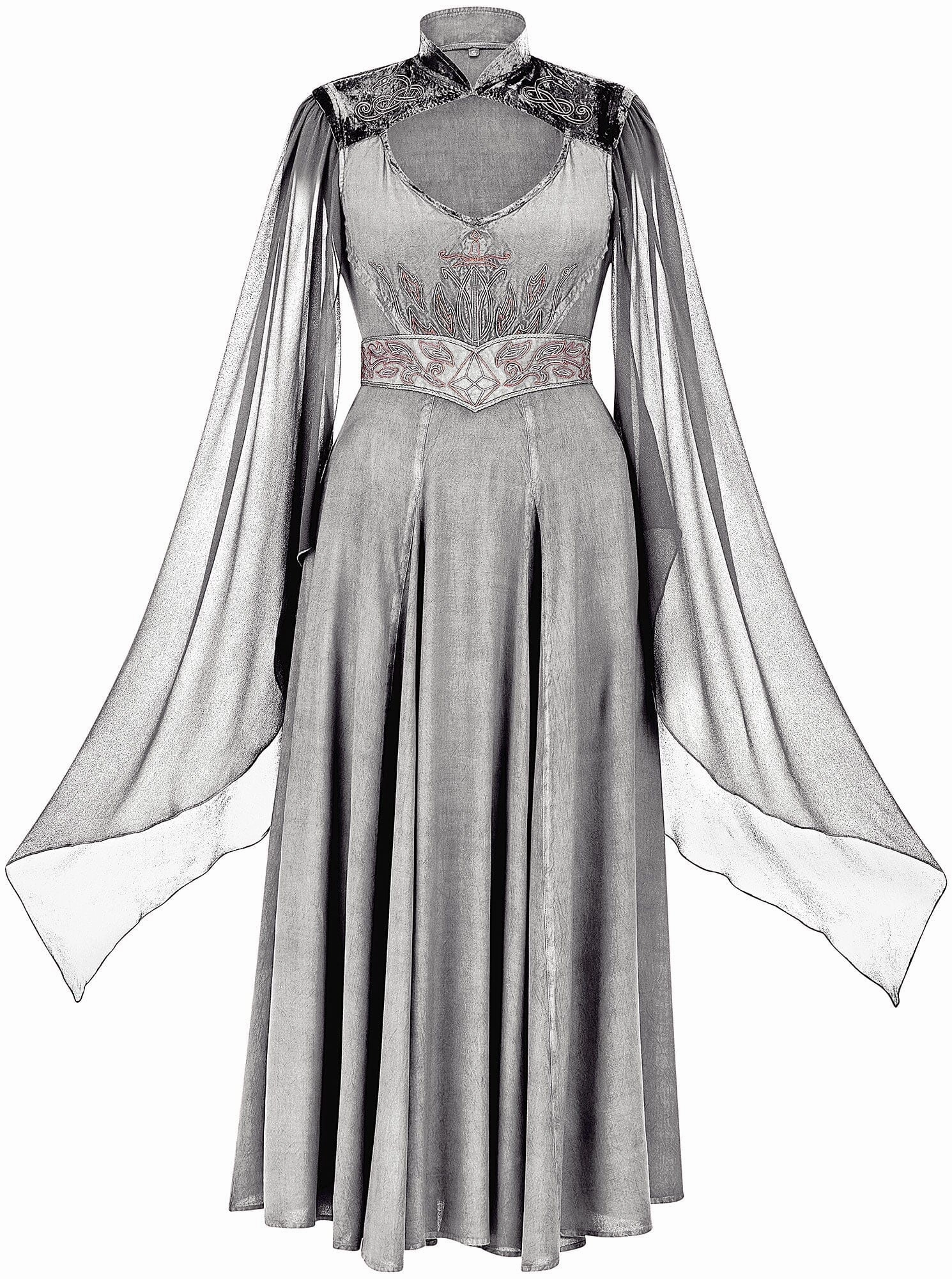 Edgy Look Simple yet chic gown Valkayrie Maxi