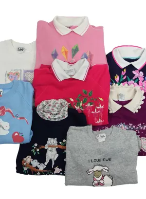 Grandma-core Sweatshirt Mix of 20