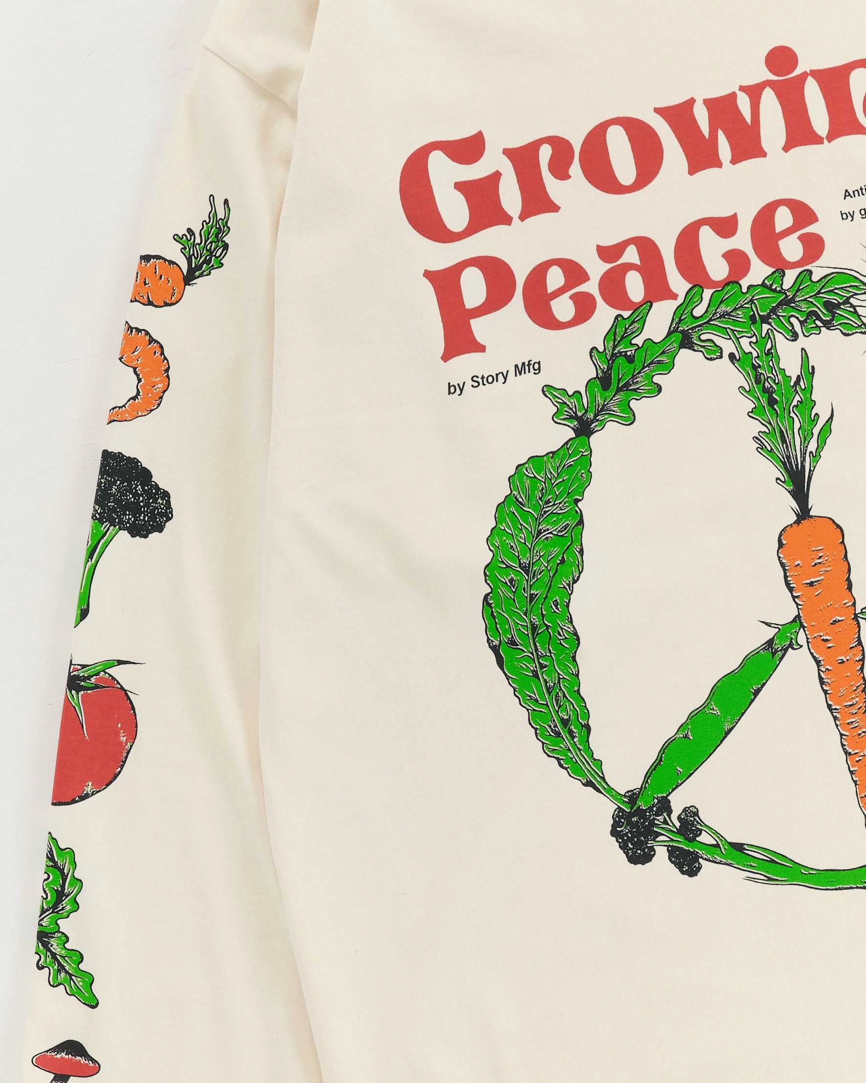 Formal Wear Grateful Tee LS - Growing Peace