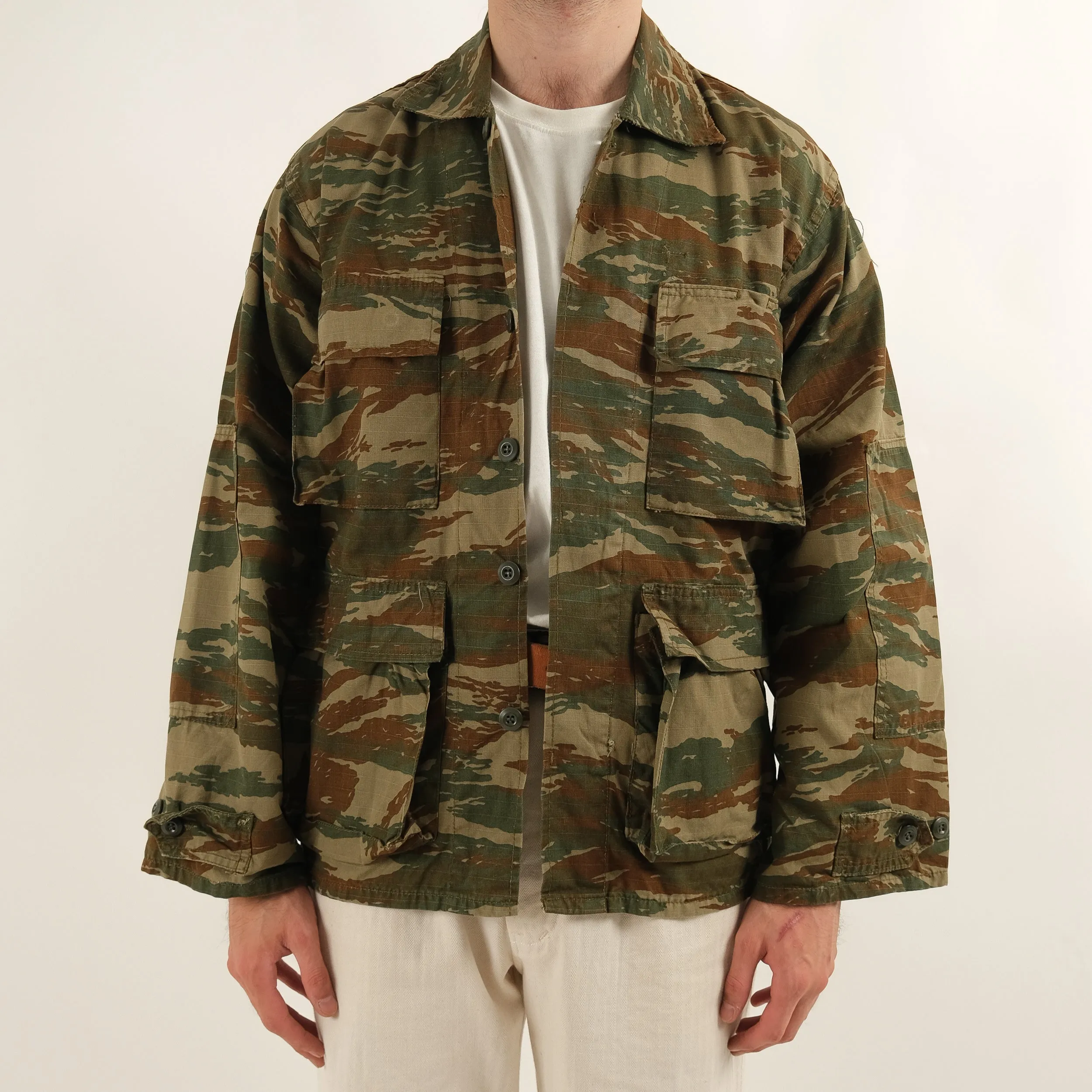 GREECE ARMY CAMO JACKET