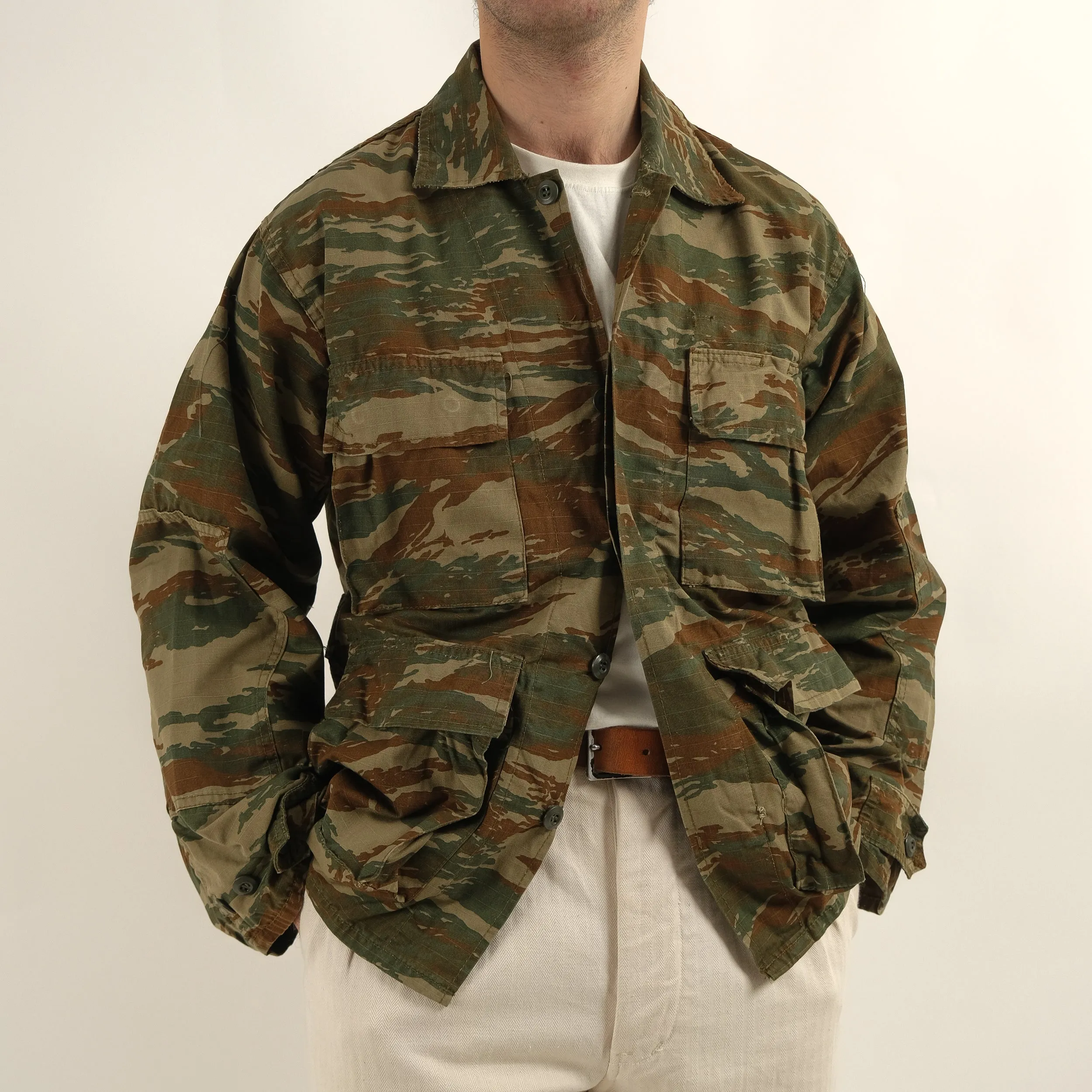 GREECE ARMY CAMO JACKET