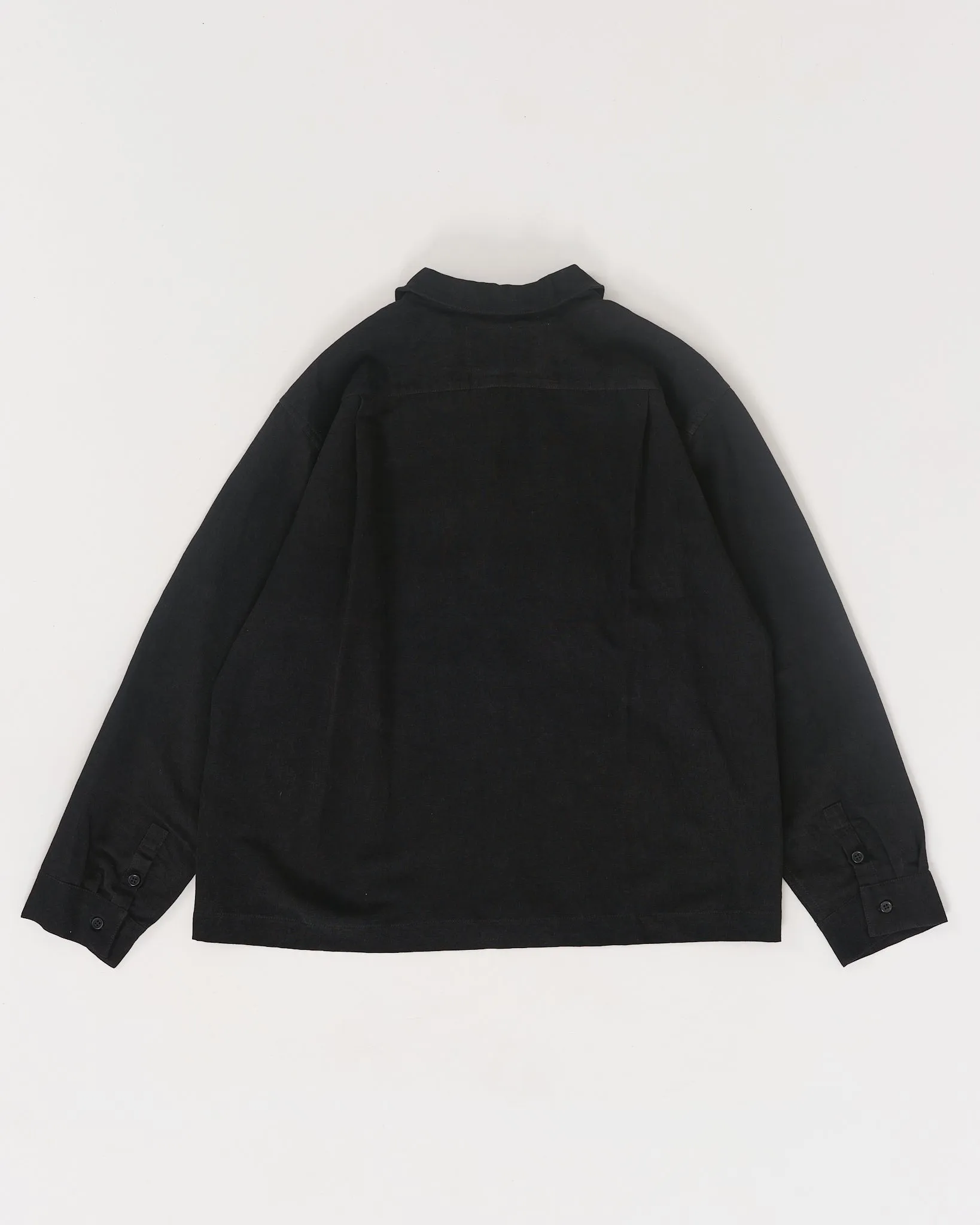 Greetings Shirt LS - Black Letter