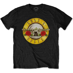 Guns N Roses Classic Logo Black Unisex T-Shirt