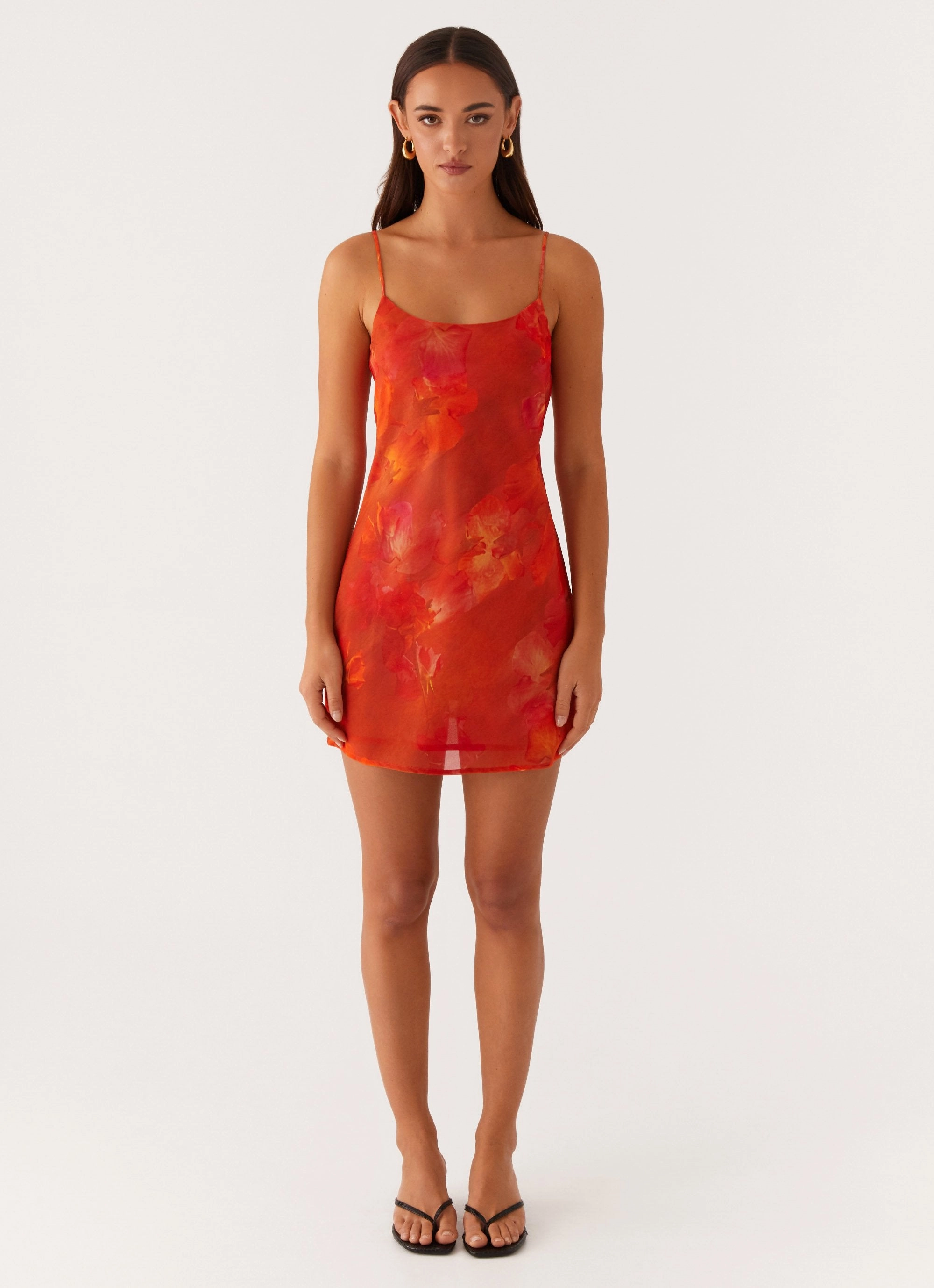 Manifest Mini Dress - Amber Wrap-Style