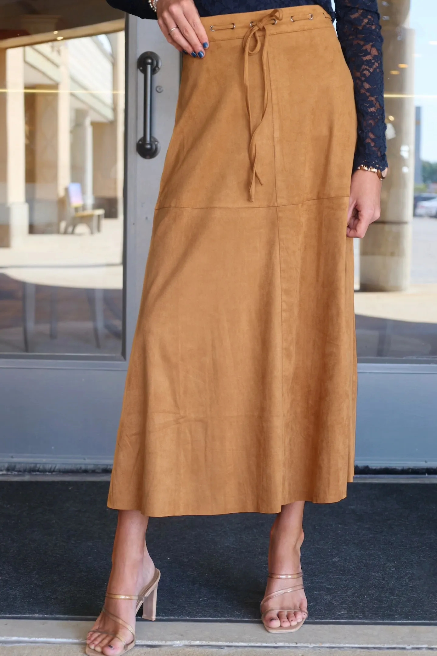 Harlie A-Line Skirt Functional Fashion Comfort Cushioning