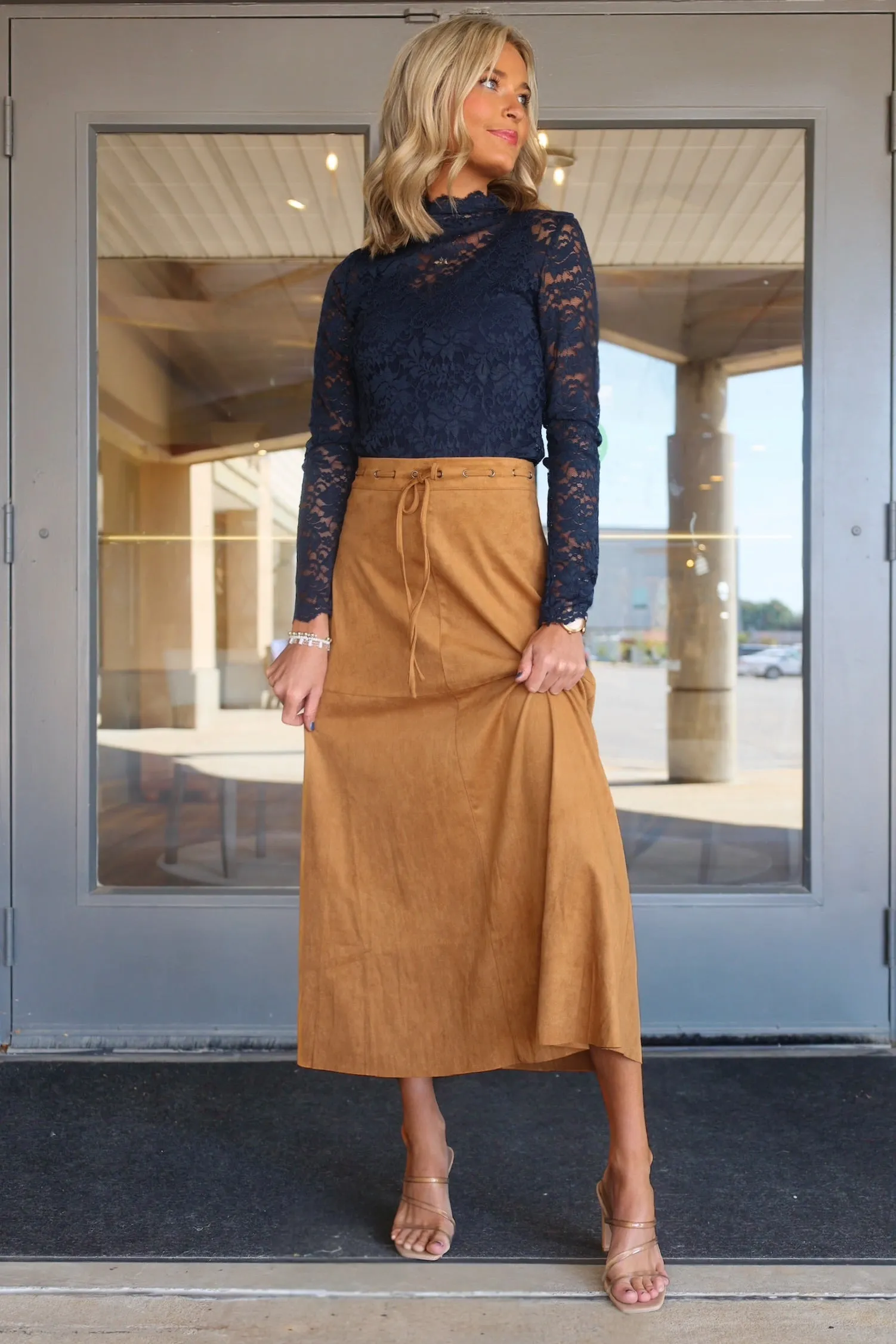 Harlie A-Line Skirt Core Stretch