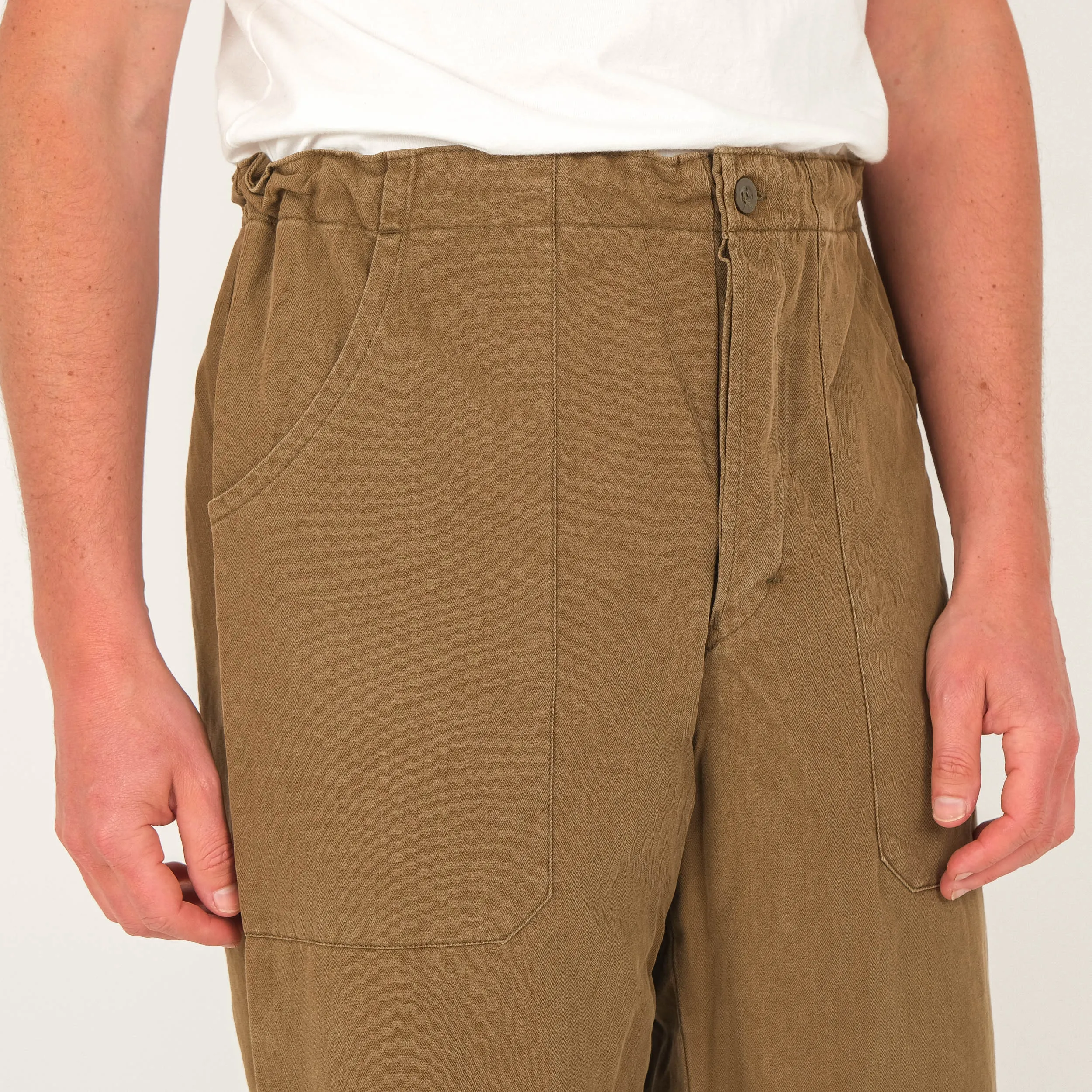 HBT BROWN FATIGUE PANTS