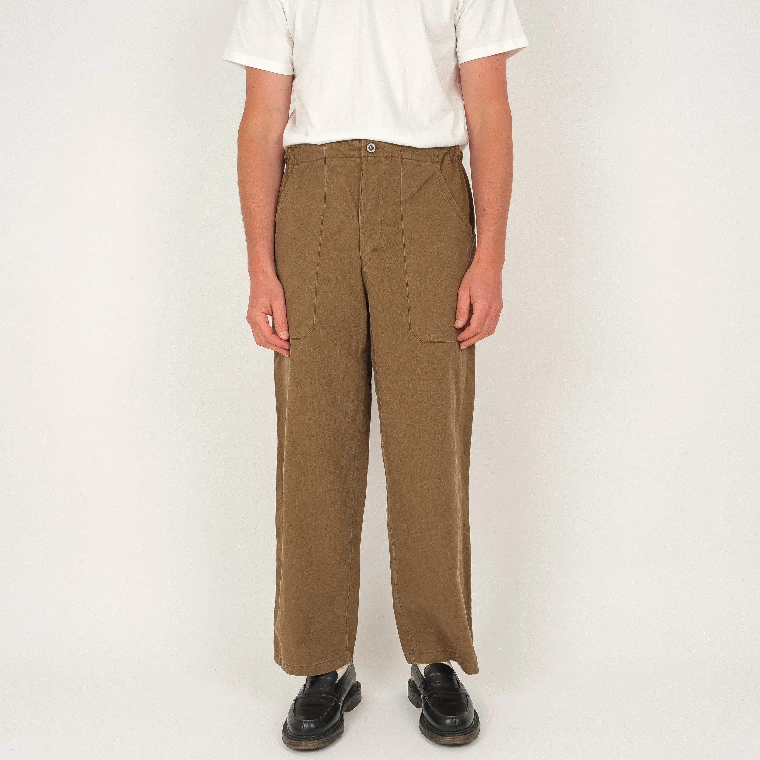 HBT BROWN FATIGUE PANTS