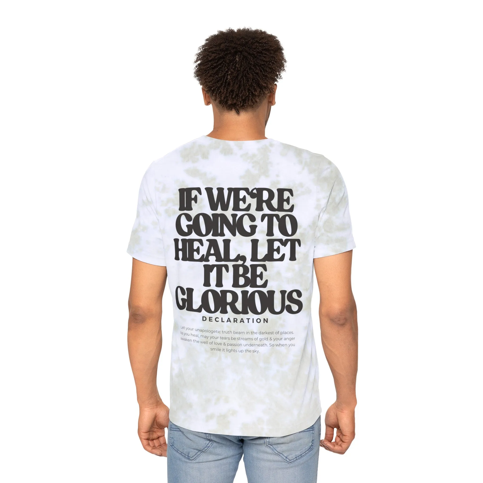 Heal With Glory FWD Fashion Tie-Dyed T-Shirt