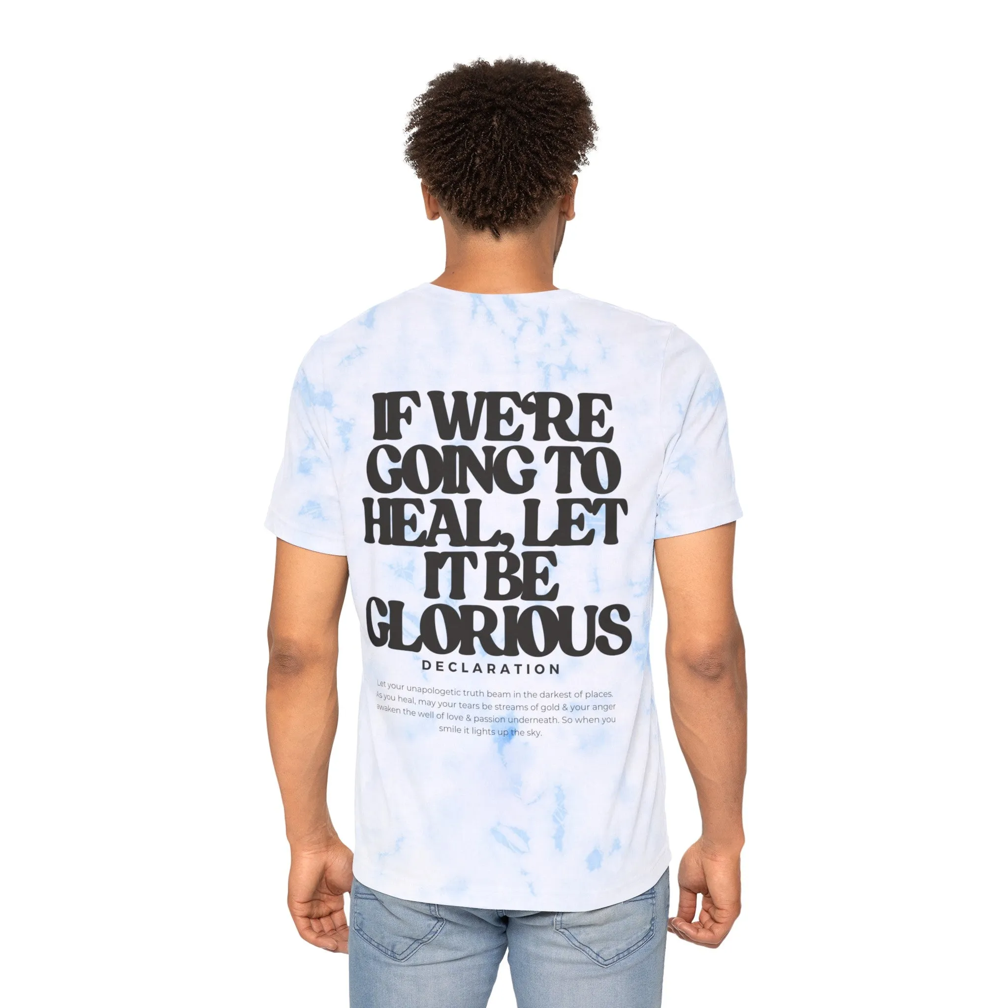 Heal With Glory FWD Fashion Tie-Dyed T-Shirt