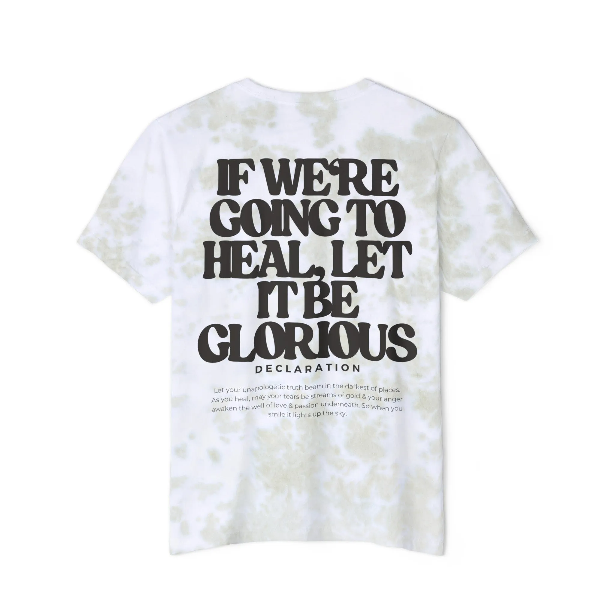 Heal With Glory FWD Fashion Tie-Dyed T-Shirt