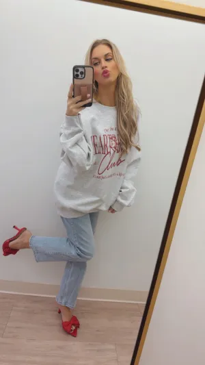 Heartbreak Club Sweatshirt (FINAL SALE) Quick Access Pockets NonToxicCoating