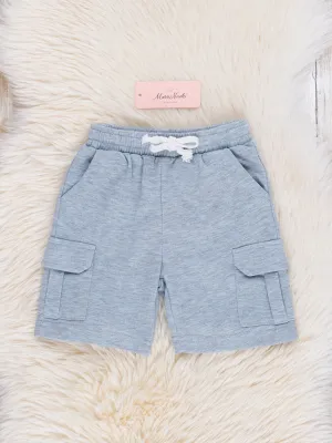 Heather Gray Cargo Shorts