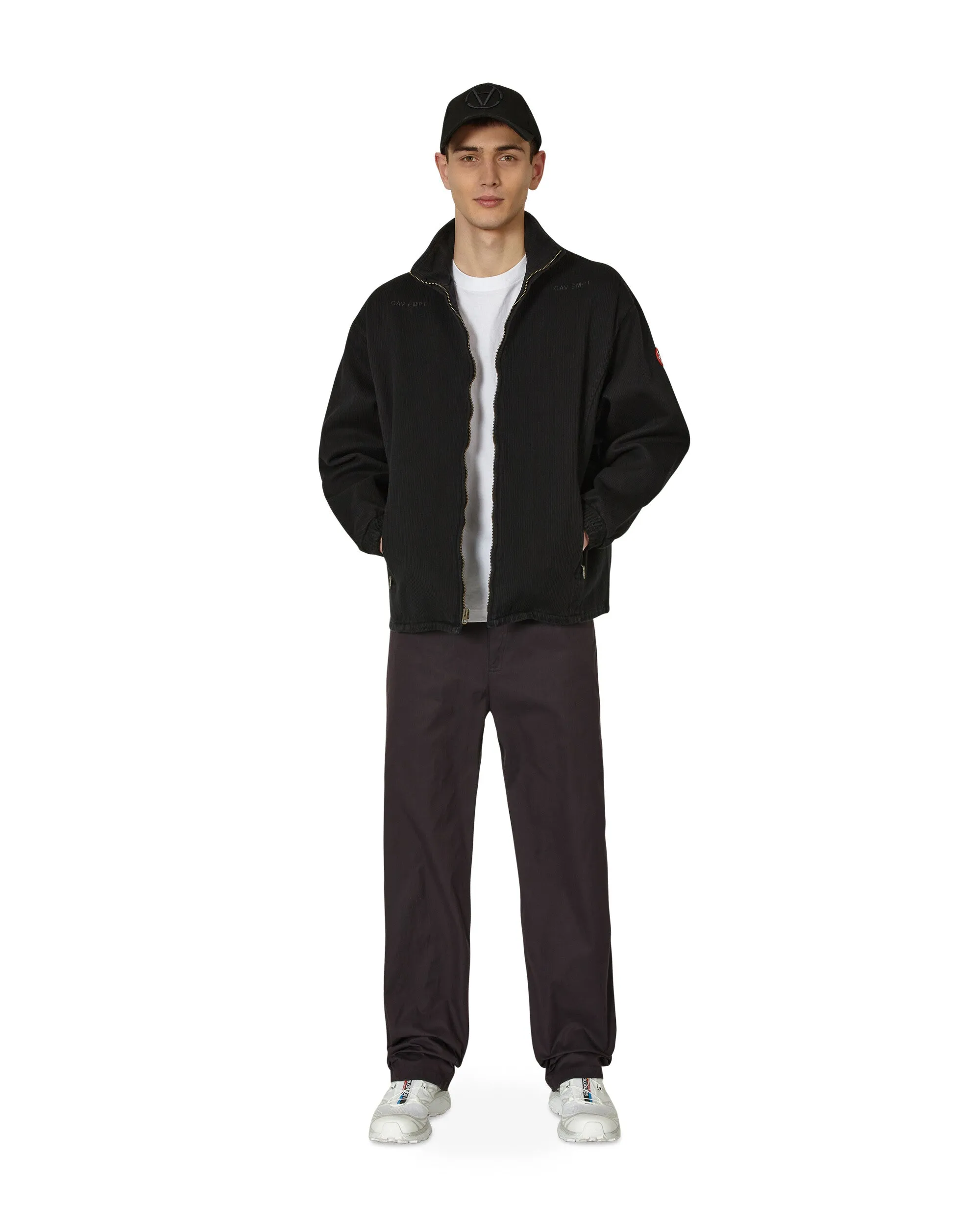 Heavy Cotton CD Zip Jacket Black