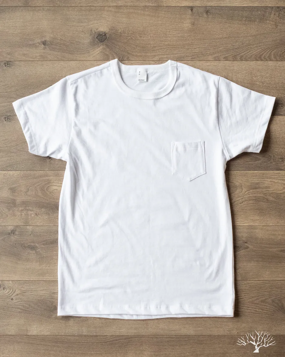 Heavyweight Pocket Tee - White
