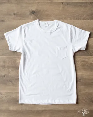 Heavyweight Pocket Tee - White