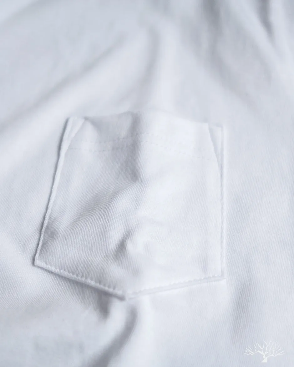 Heavyweight Pocket Tee - White