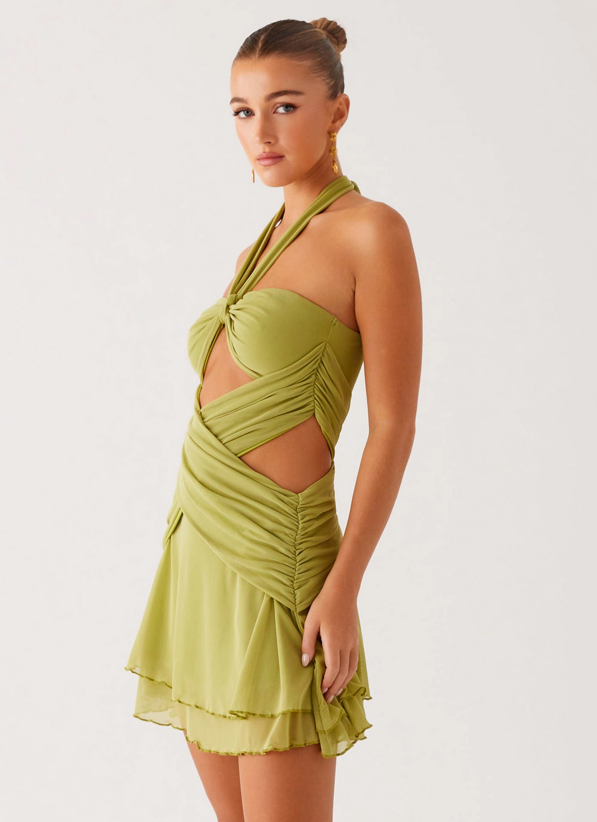 Modern Soft Helsa Mini Dress - Green