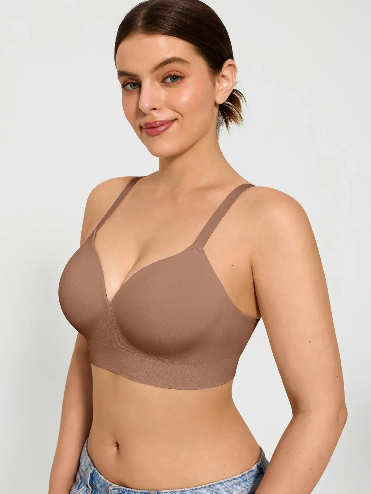 Wireless Secret Infinite Supportive Bralette CrossGrain Fabric