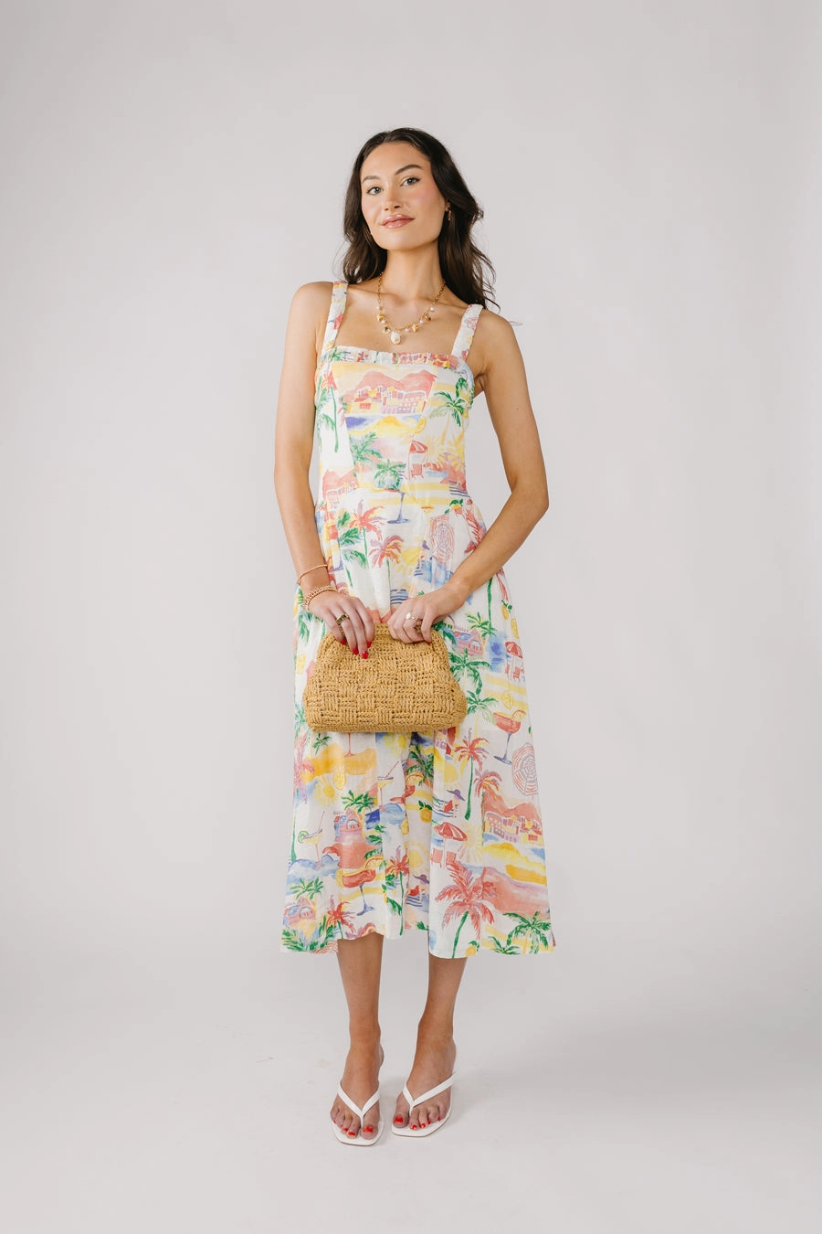 Perfect Layer Casual Look Hidden Oasis Dress