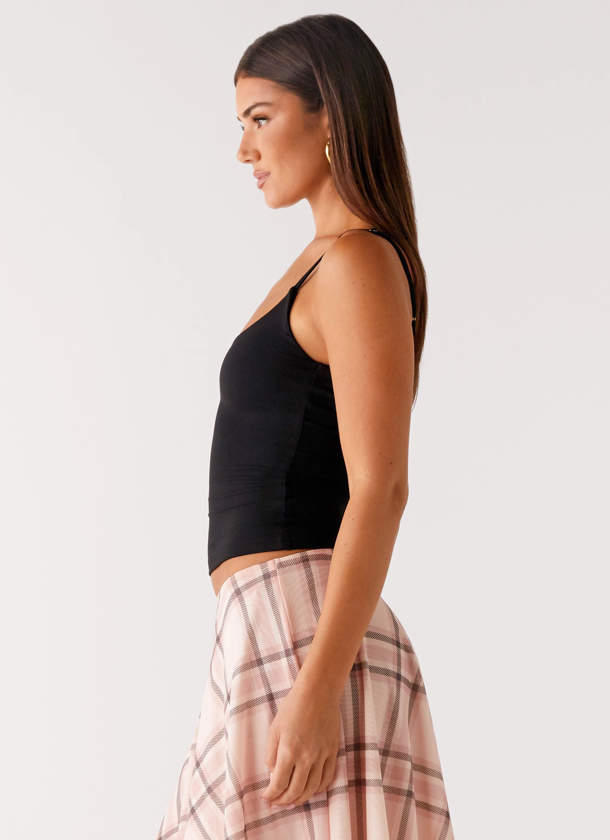 Blondie Tank Top - Black Comfortable Design