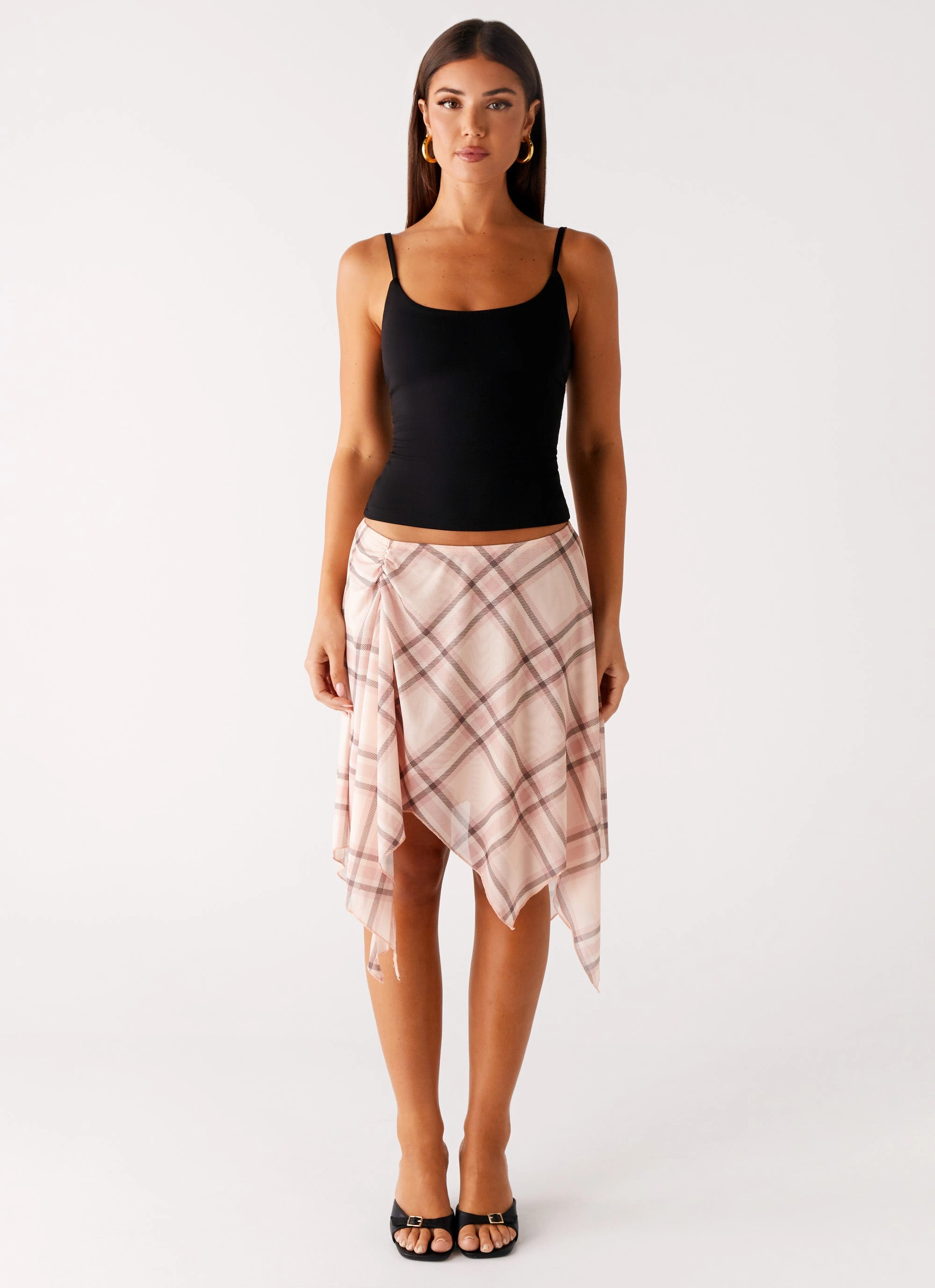 Snag Free Fabric Classic Crewneck Design Blondie Tank Top - Black