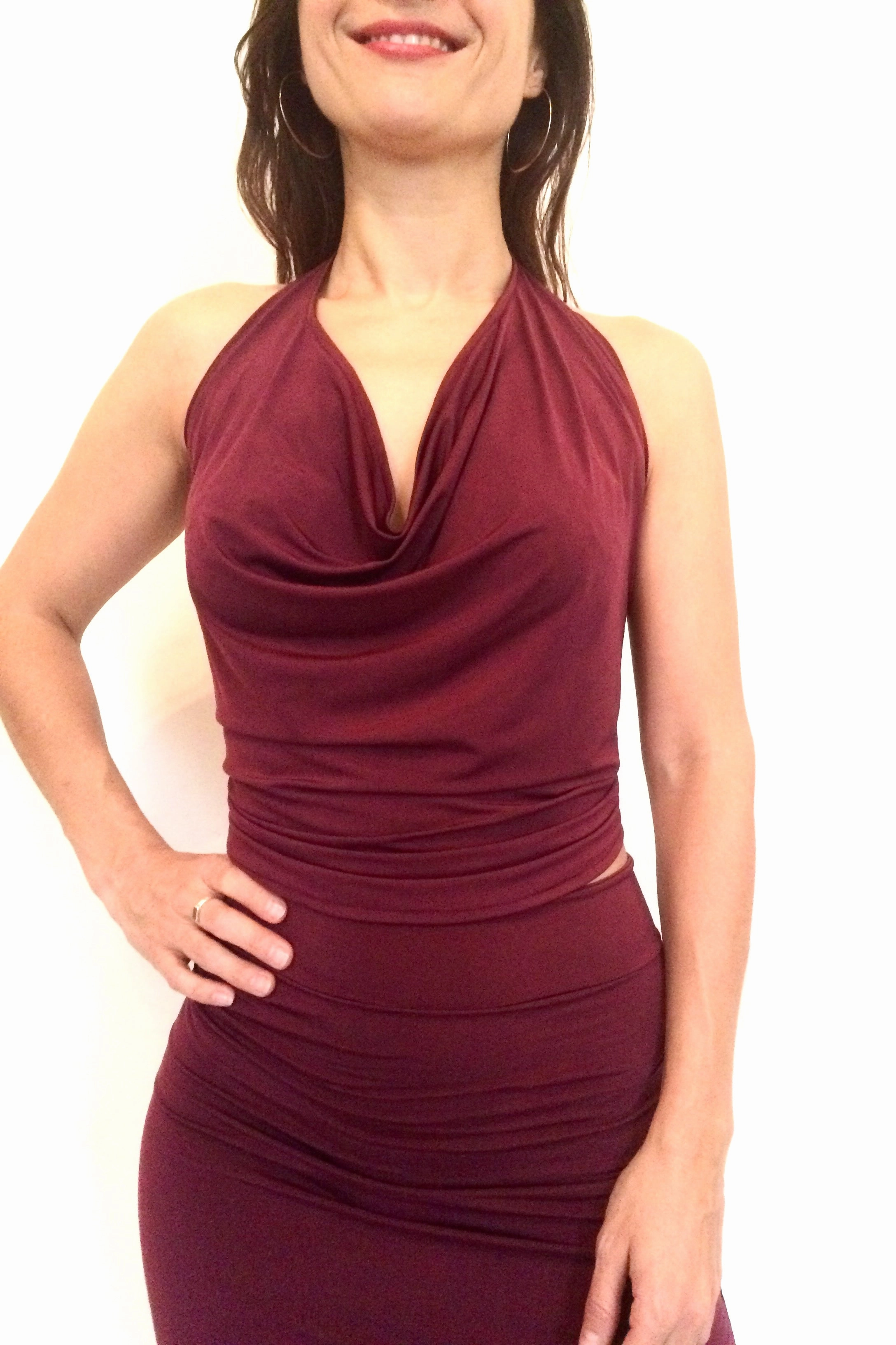 Natural Fiber Blend EasyCare Fabric TOP - Triangle (Microfiber)