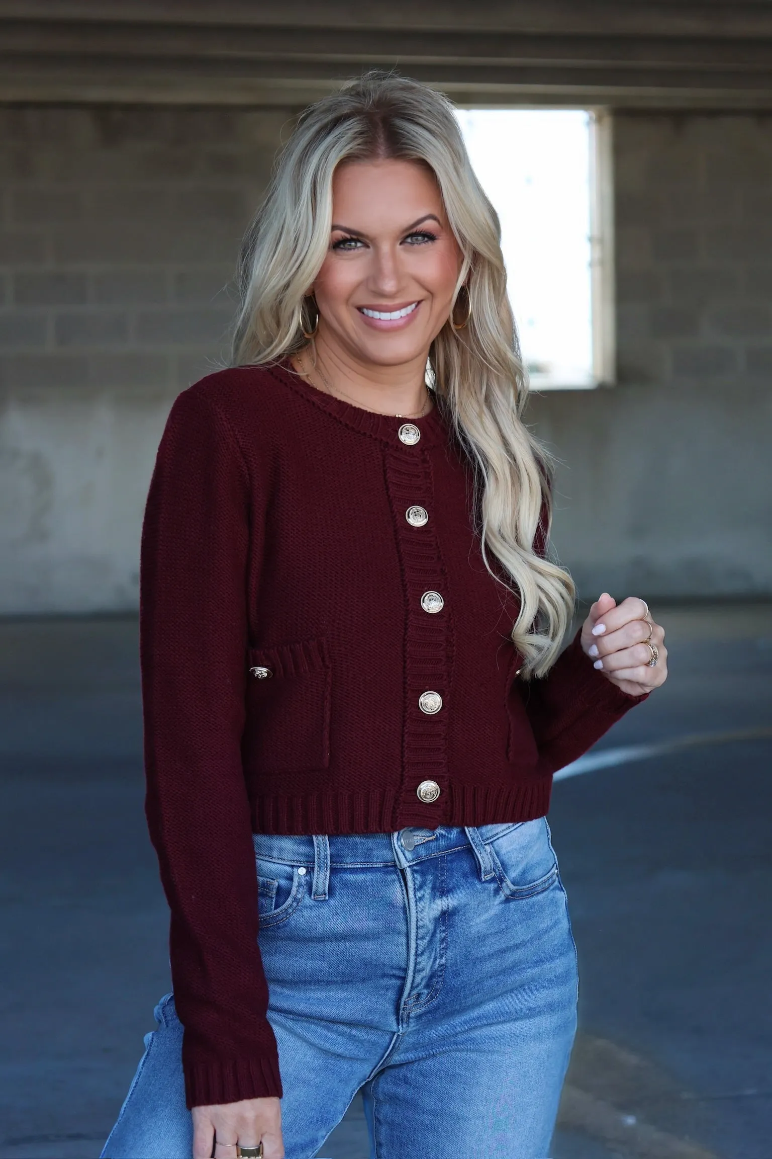 Tailored Cut Ergonomic Mobility Cut Baseline Cardigan