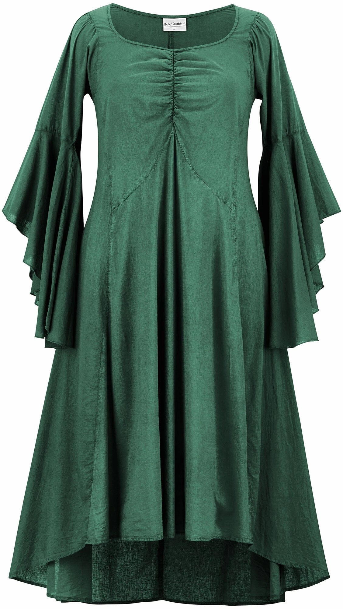 Square Neck Tauriel Maxi Chemise Limited Edition Greens