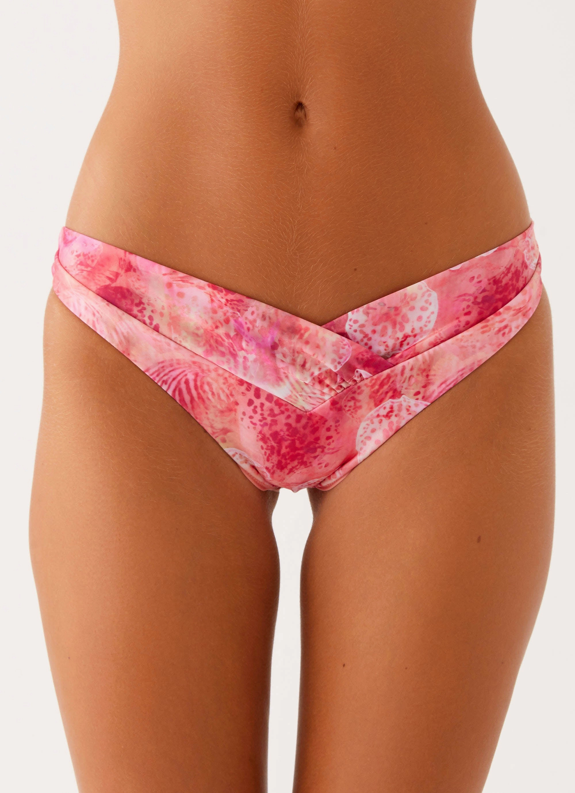 Delta Bikini Bottoms - Flamingo Fling Sunny Beach Thermal Bonded Seams