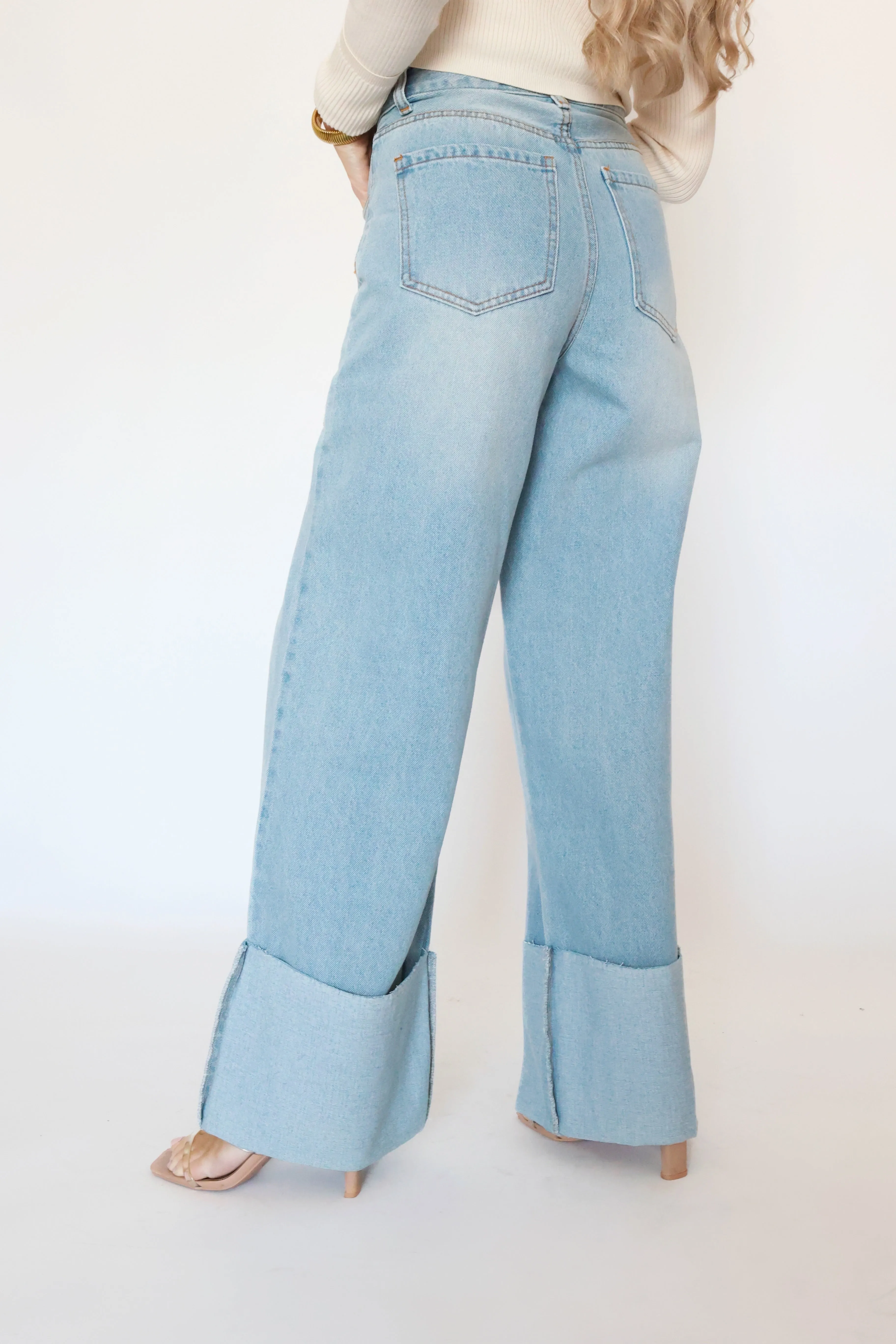 Beth Wide Leg Jean Supportive Fit