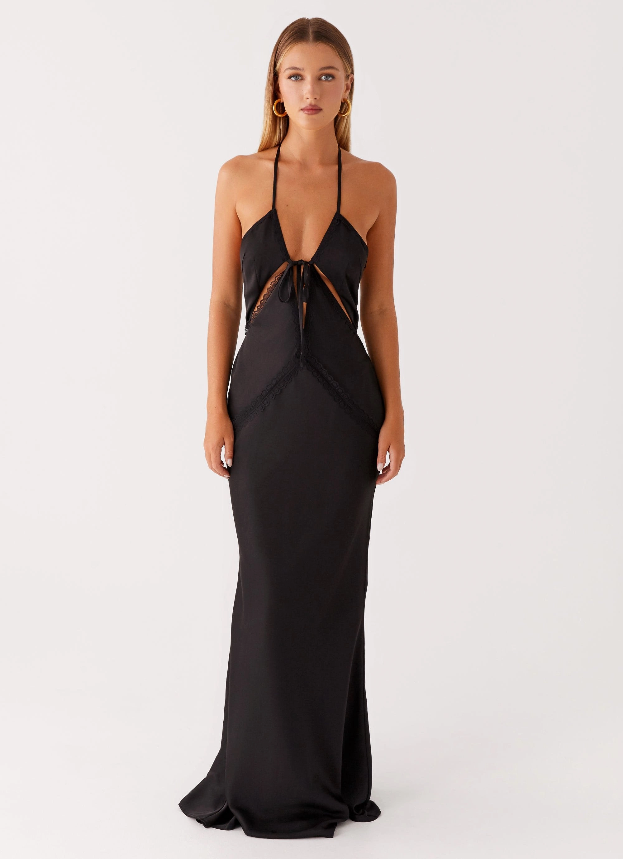Highway Maxi Dress - Black Casual Smart