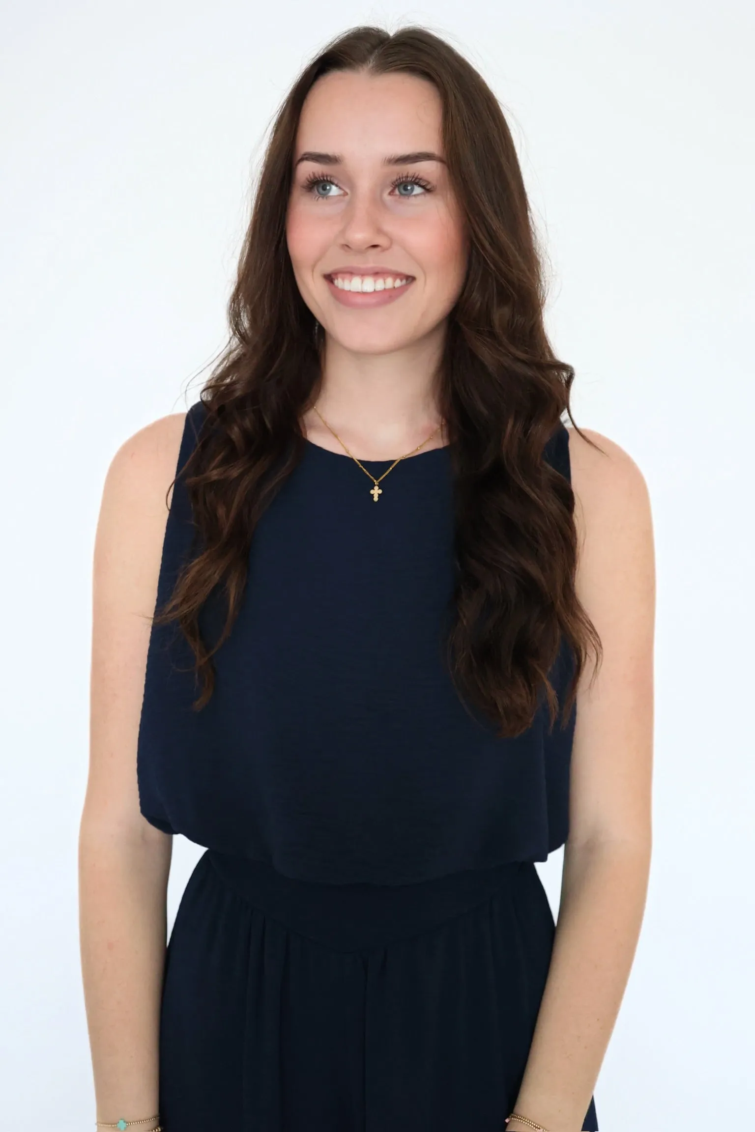 Hillsong Crop Top (FINAL SALE) Contrast Stitch Detailing stain resistant coating